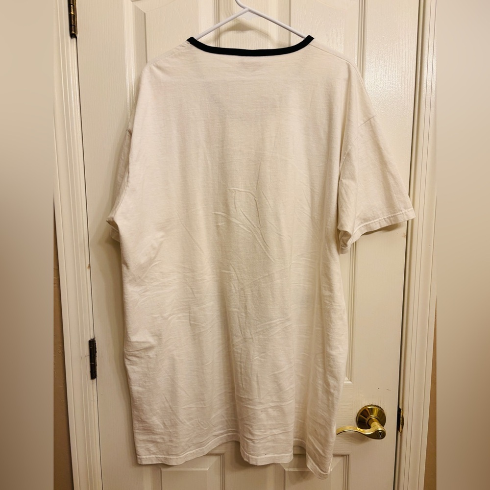 Emerson Street Vintage Cat Person T-Shirt - White Women’s One Size Fits All - Picture 5 of 10
